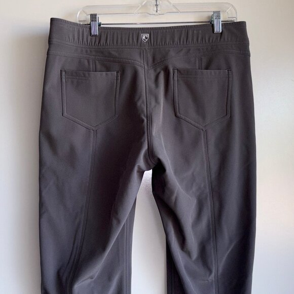 KUHL Frost Softshell 32" Pants Women's Size 14 Gray Hiking Snow Fleece Lined - Picture 4 of 13